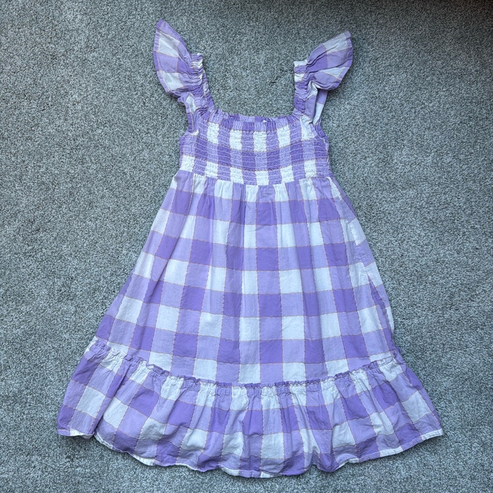 Gap Kids - Dress - Purple, White & Gold